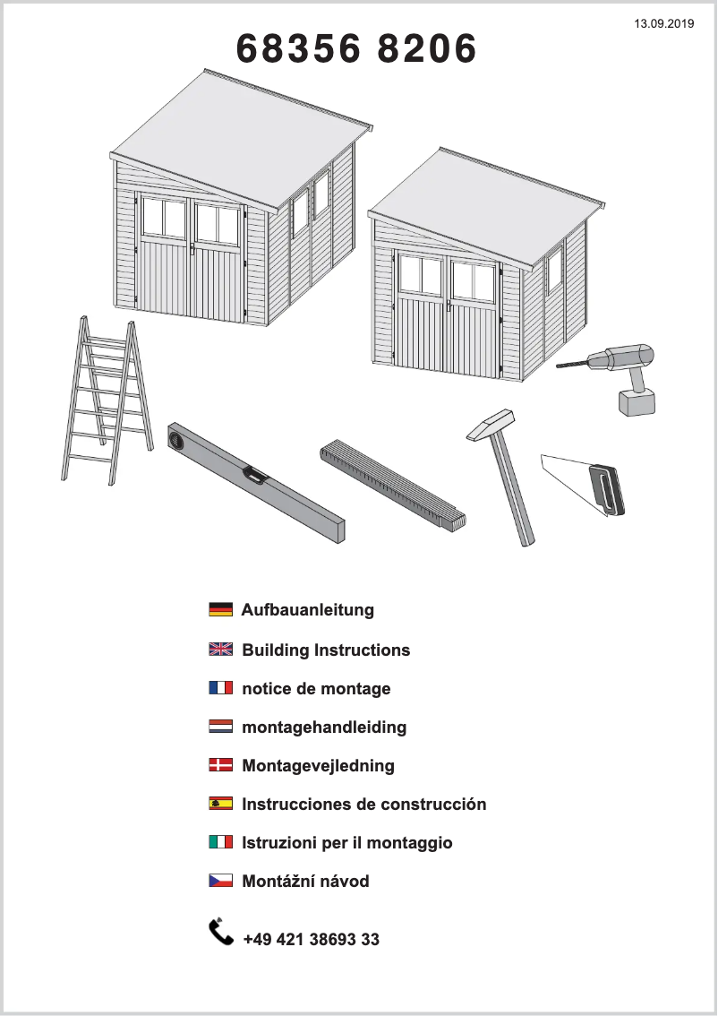 Image de la première page du manuel de l'appareil Brodersby 3