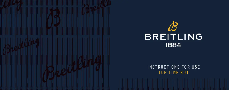 Image de la première page du manuel de l'appareil Top Time B01