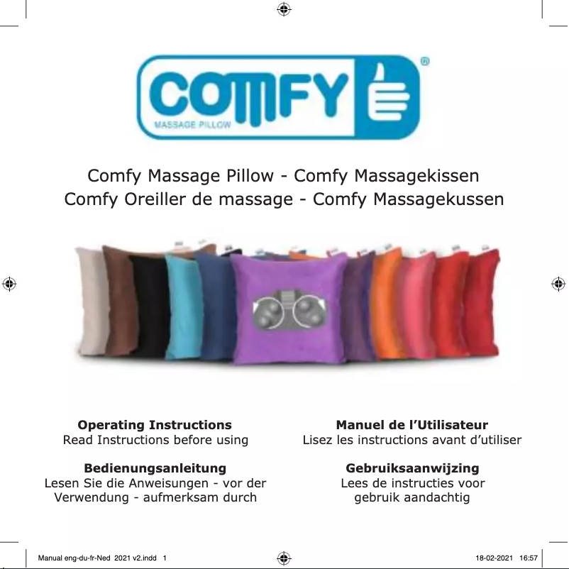 Page n°1 - Manuel utilisateur Comfy MY02PC