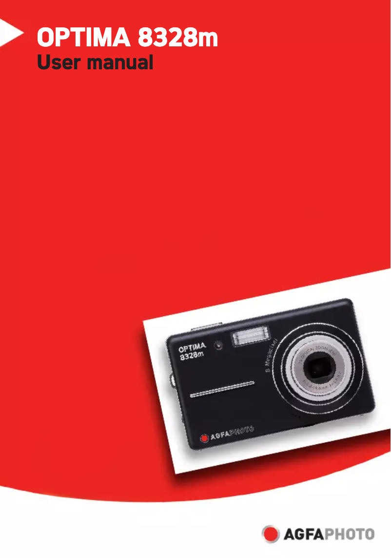 Page 1 de la notice Manuel utilisateur AgfaPhoto Optima 8328m