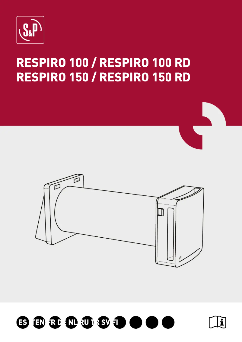 Página 1 del manual Manual de usuario Thermex Respiro 100 RD