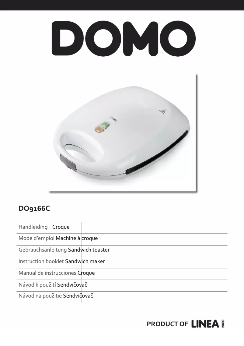 Page 1 de la notice Manuel utilisateur Domo DO9166C