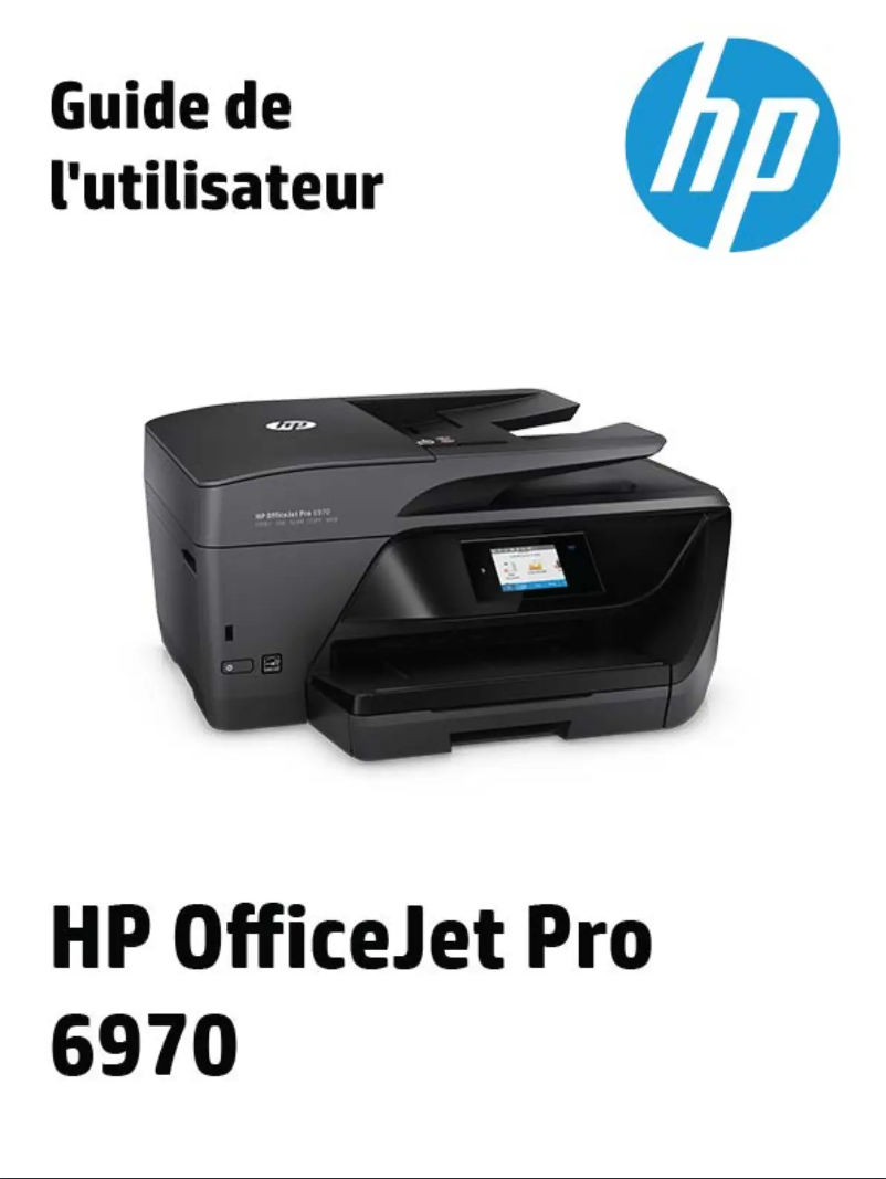 Page n°1 - Manuel utilisateur HP OfficeJet Pro 6970