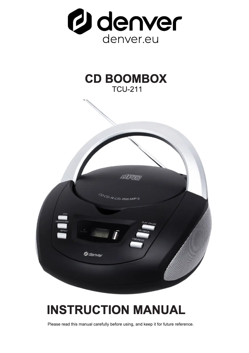 Image de la première page du manuel de l'appareil TCU-211