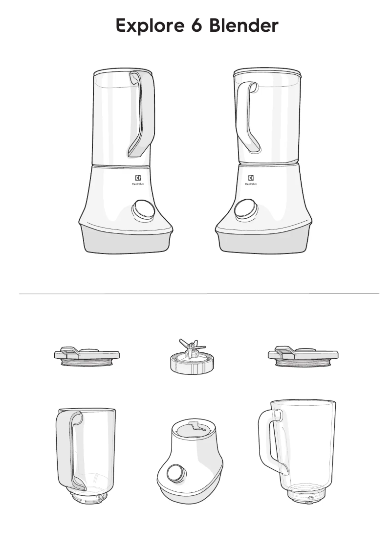 Image de la première page du manuel de l'appareil Explore 6 E6TB1-4CW