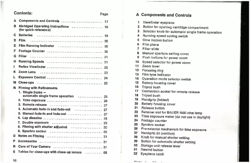 Page n°1 - Manuel utilisateur Bauer C Royal 10E