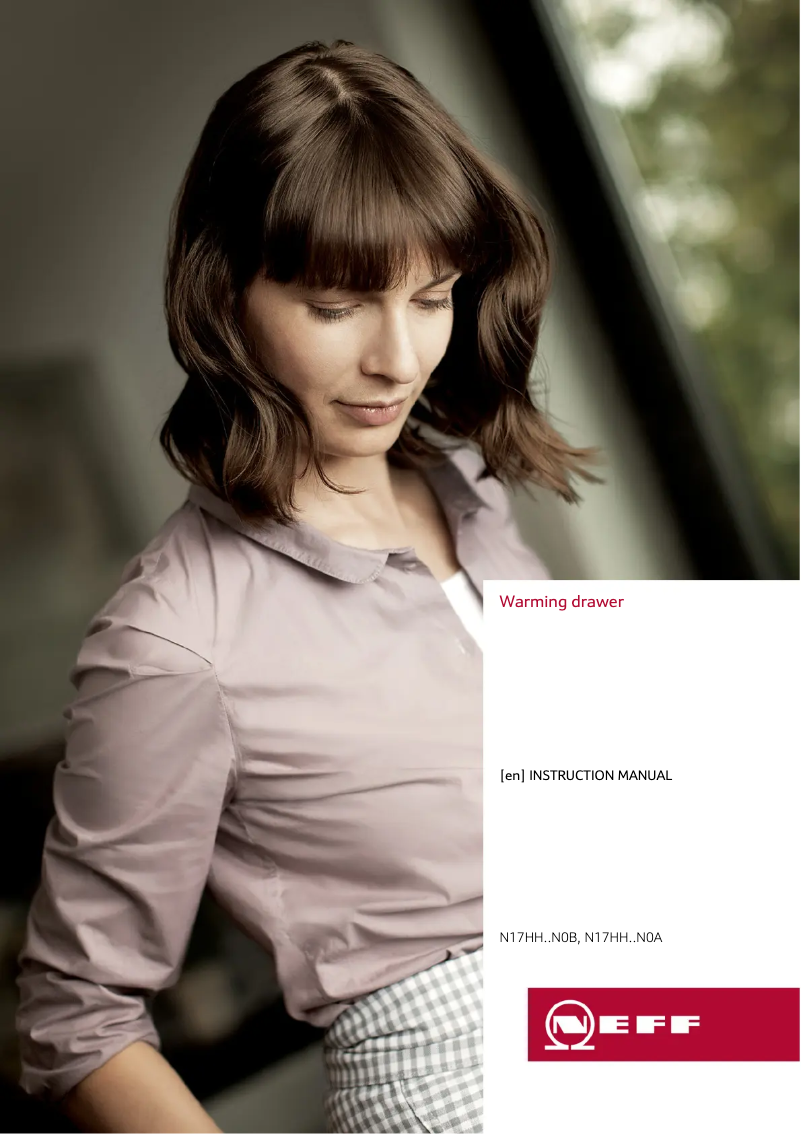 Page 1 of the manual User Manual Neff N17HH20N0A
