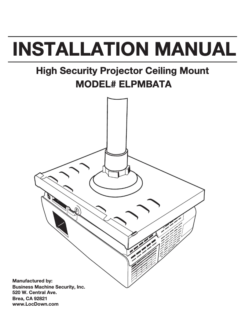 Page 1 de la notice Manuel utilisateur Epson ELPMBATA