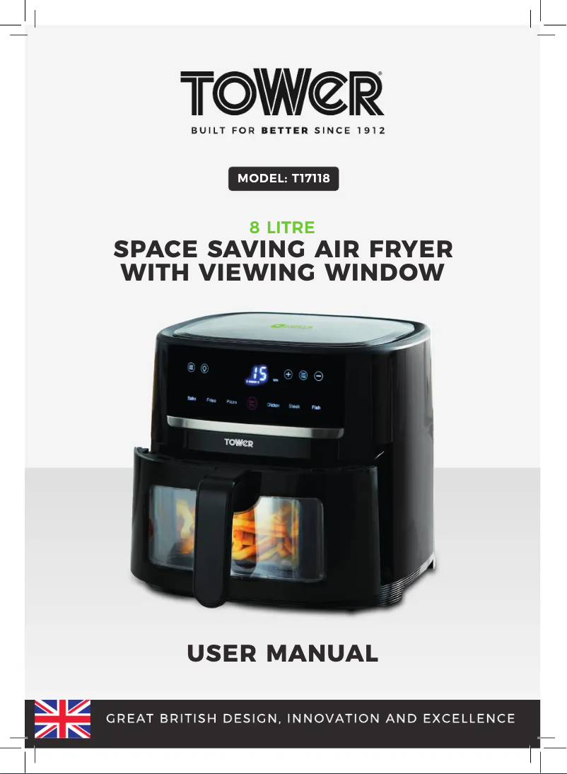 Page 1 de la notice Manuel utilisateur Tower Vortx T17118