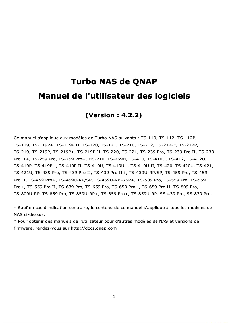 Image de la première page du manuel de l'appareil TS-451+