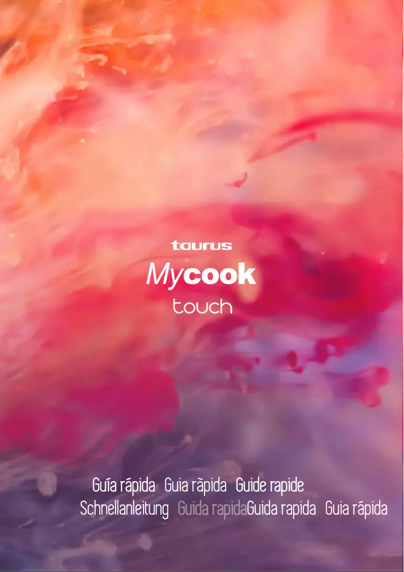Image de la première page du manuel de l'appareil Mycook Touch
