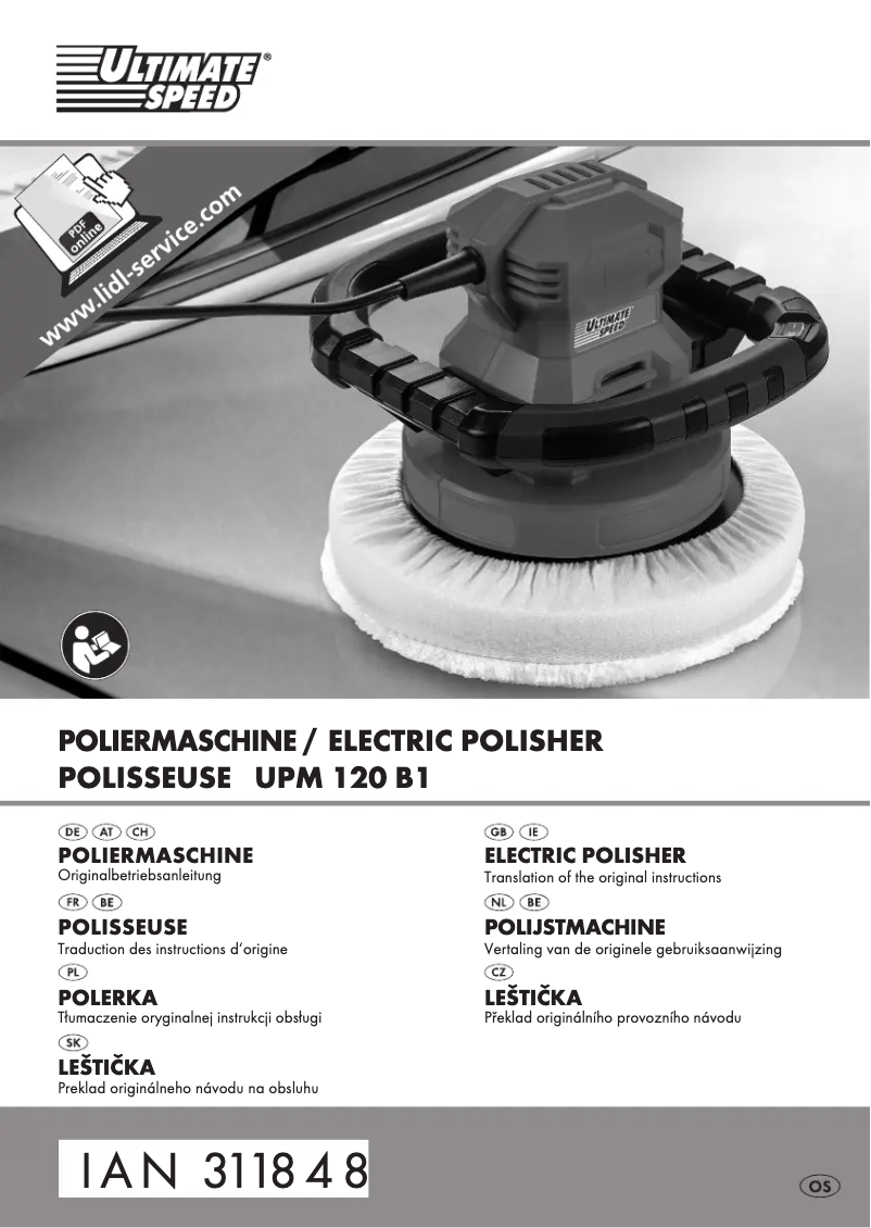 Image de la première page du manuel de l'appareil UPM 120 B1