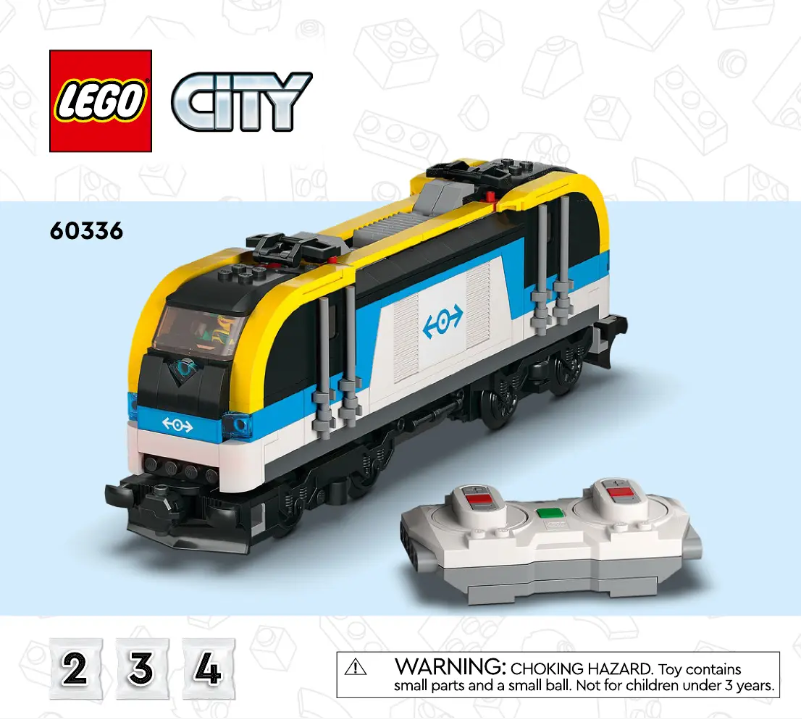 Page 1 de la notice Manuel utilisateur Lego City 60336