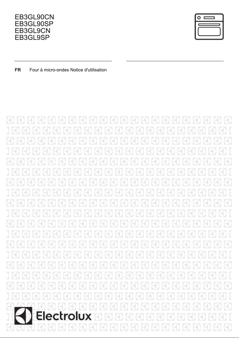 Page n°1 - Manuel utilisateur Electrolux EB3GL9SP