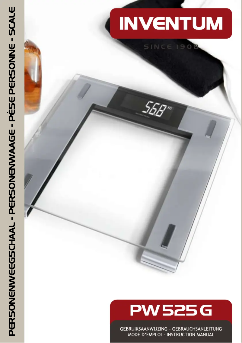 Image de la première page du manuel de l'appareil PW525G