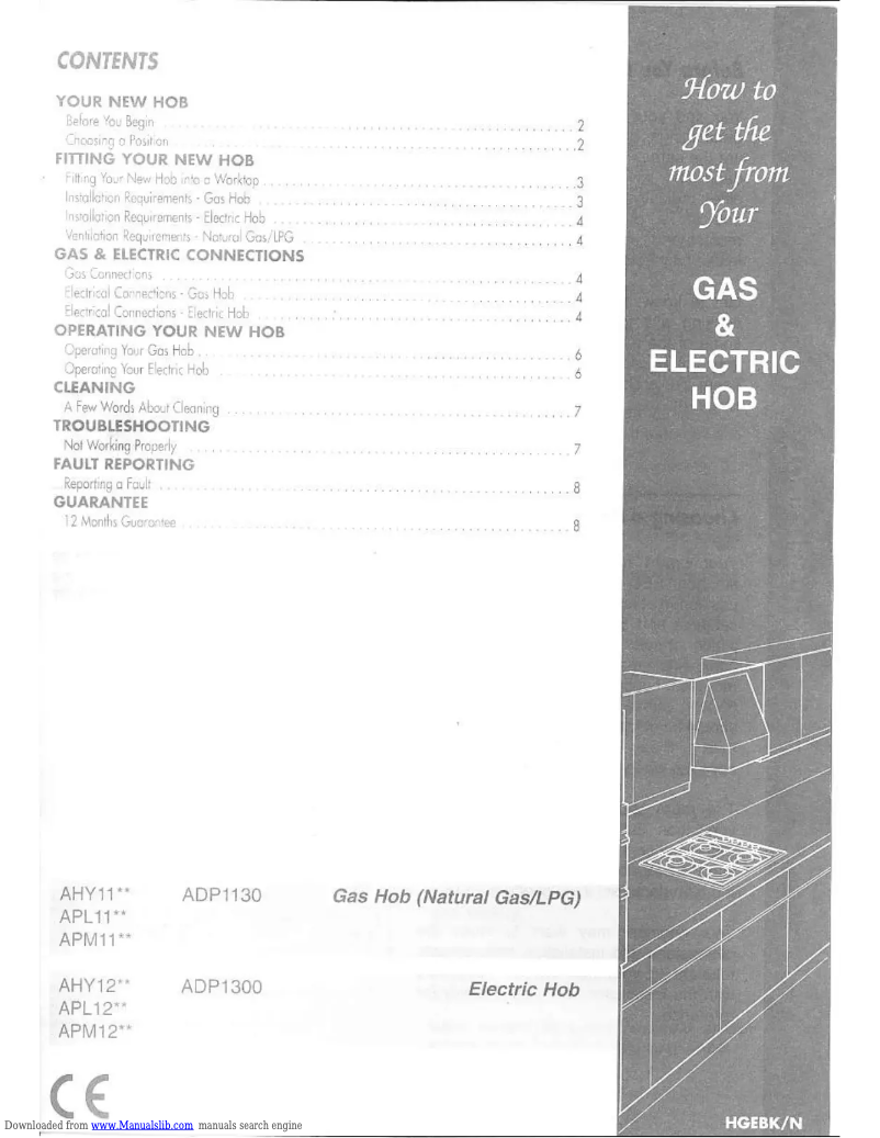 Page n°1 - Manuel utilisateur Diplomat ADP1130