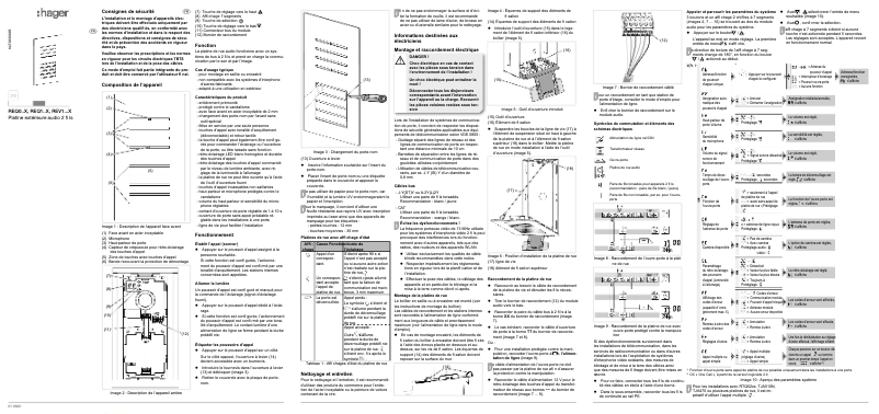 Page n°1 - Manuel utilisateur Hager REQ114X