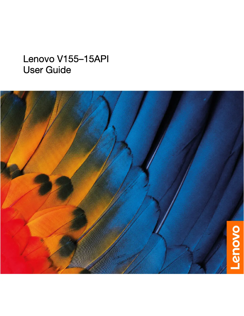 Page n°1 - Manuel utilisateur Lenovo V155