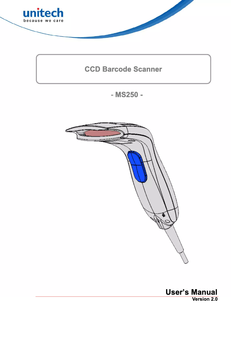 Imagen de la primera página del manual del dispositivo MS250