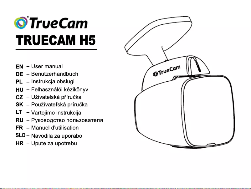 Imagen de la primera página del manual del dispositivo H5