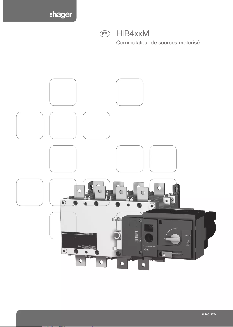 Page 1 de la notice Manuel utilisateur Hager HIB491M