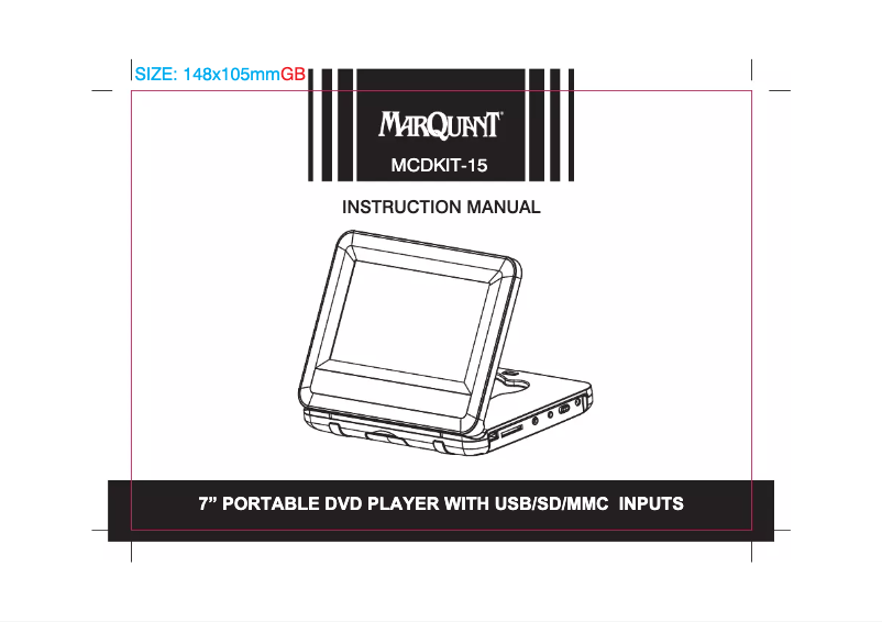 Página 1 del manual Manual de usuario Marquant MCDKIT-15
