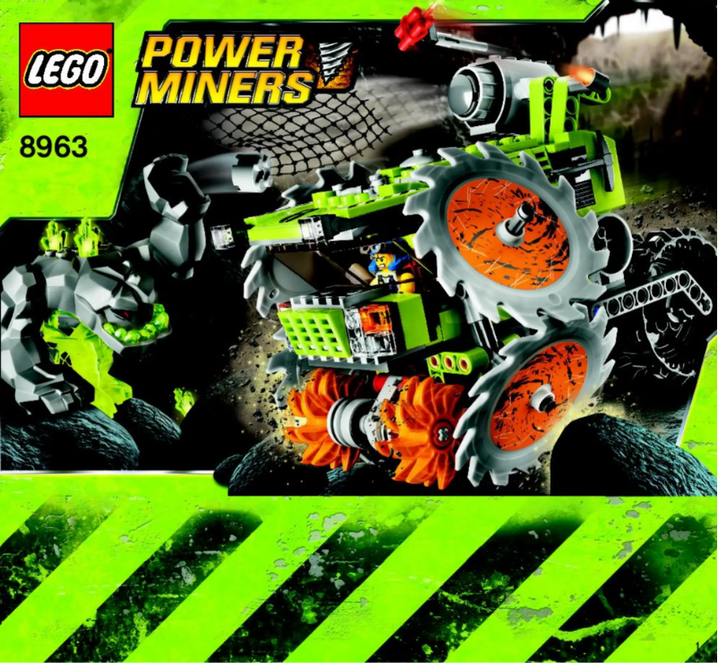 Page 1 de la notice Manuel utilisateur Lego Rock Wrecker