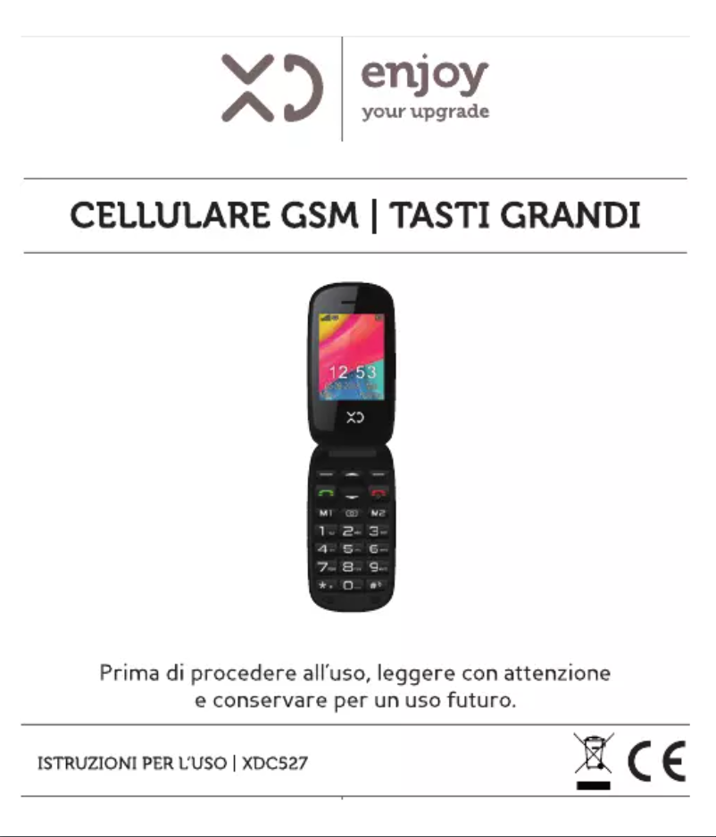 Page 1 de la notice Manuel utilisateur XD C527