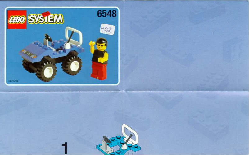 Page n°1 - Manuel utilisateur Lego GAS STATION/WORKSHOP