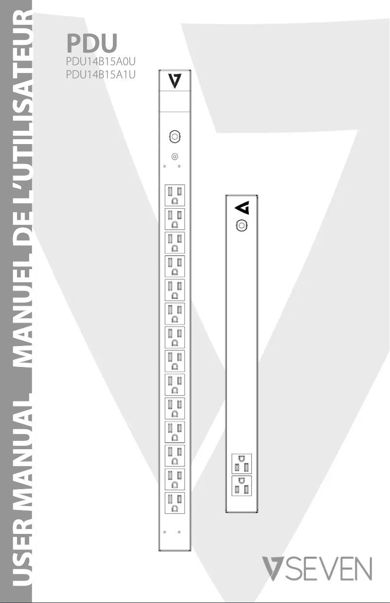 Image de la première page du manuel de l'appareil PDU14B15A1U