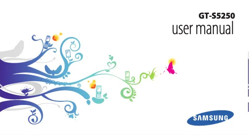 Page n°1 - Manuel utilisateur Samsung Wave 525