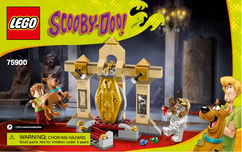 Image de la première page du manuel de l'appareil Scooby Doo 75900