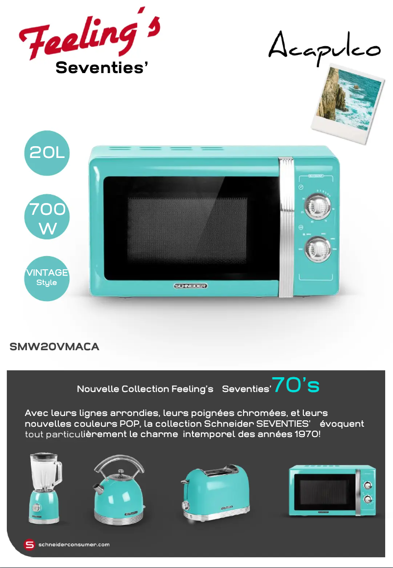 Image de la première page du manuel de l'appareil SMW20VMACA