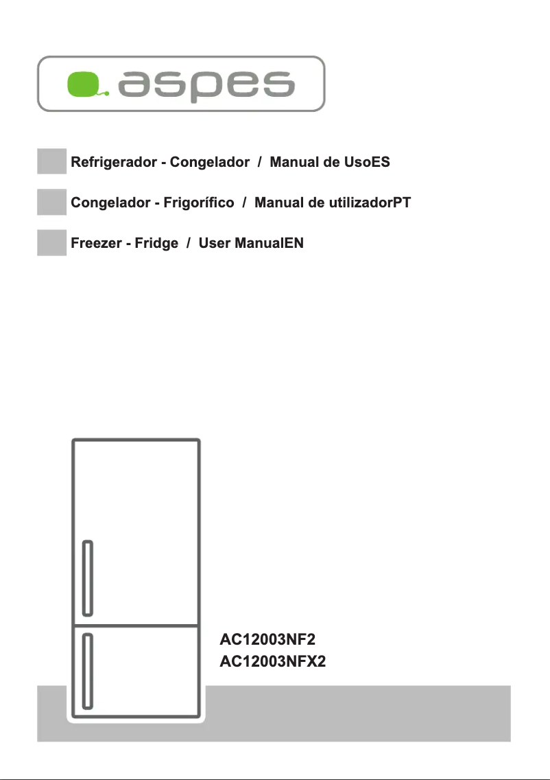 Image de la première page du manuel de l'appareil AC12003NF2