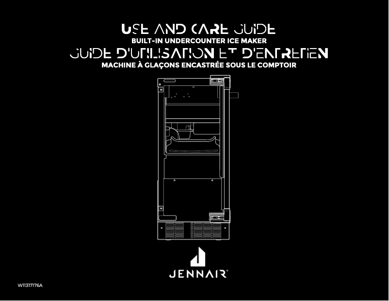 Page n°1 - Manuel utilisateur JennAir JUIFX15HM