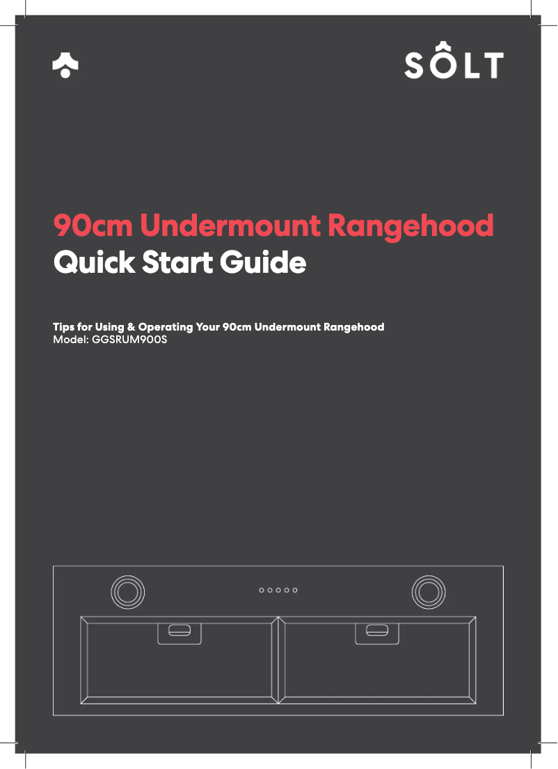 Page n°1 - Guide de démarrage rapide Sôlt GGSRUM900S