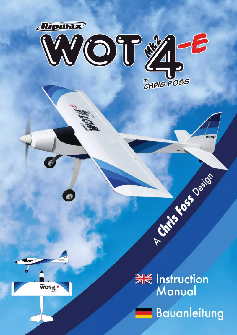 Page 1 de la notice Manuel utilisateur Ripmax Wot4-E