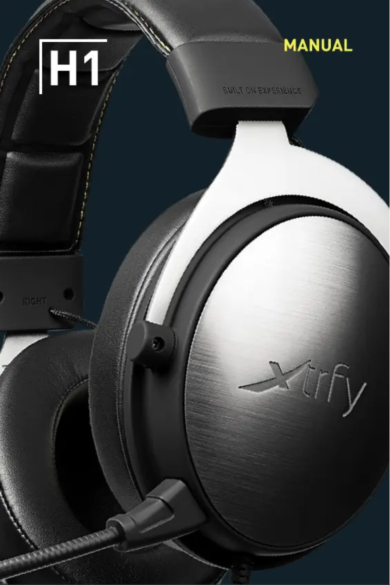 Page 1 de la notice Manuel utilisateur Xtrfy H1