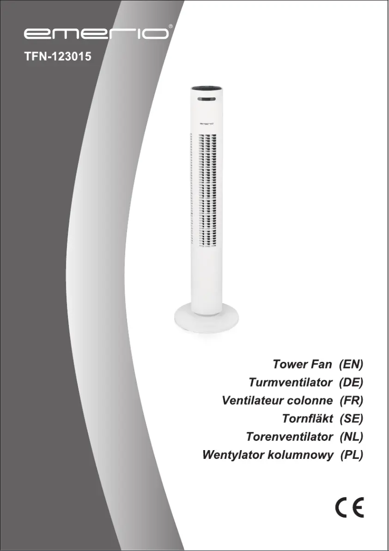 Imagen de la primera página del manual del dispositivo TFN-123015