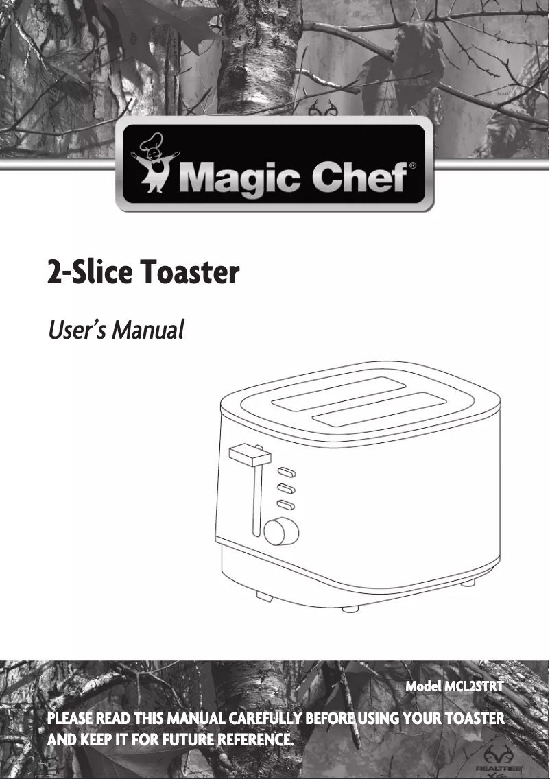Page 1 de la notice Mode d'emploi Magic Chef MCL2STRT