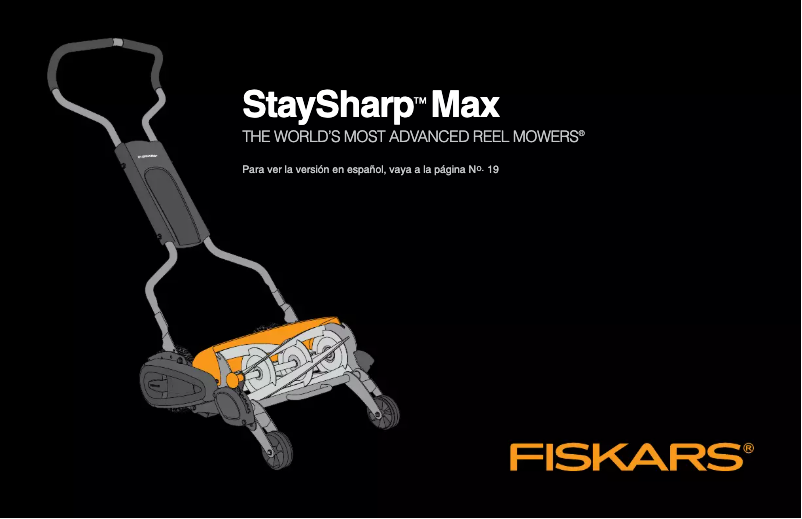 Página 1 del manual Manual de usuario Fiskars StaySharp Max