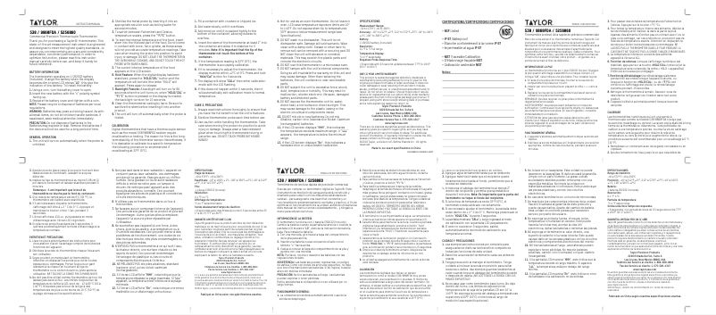 Image de la première page du manuel de l'appareil 538