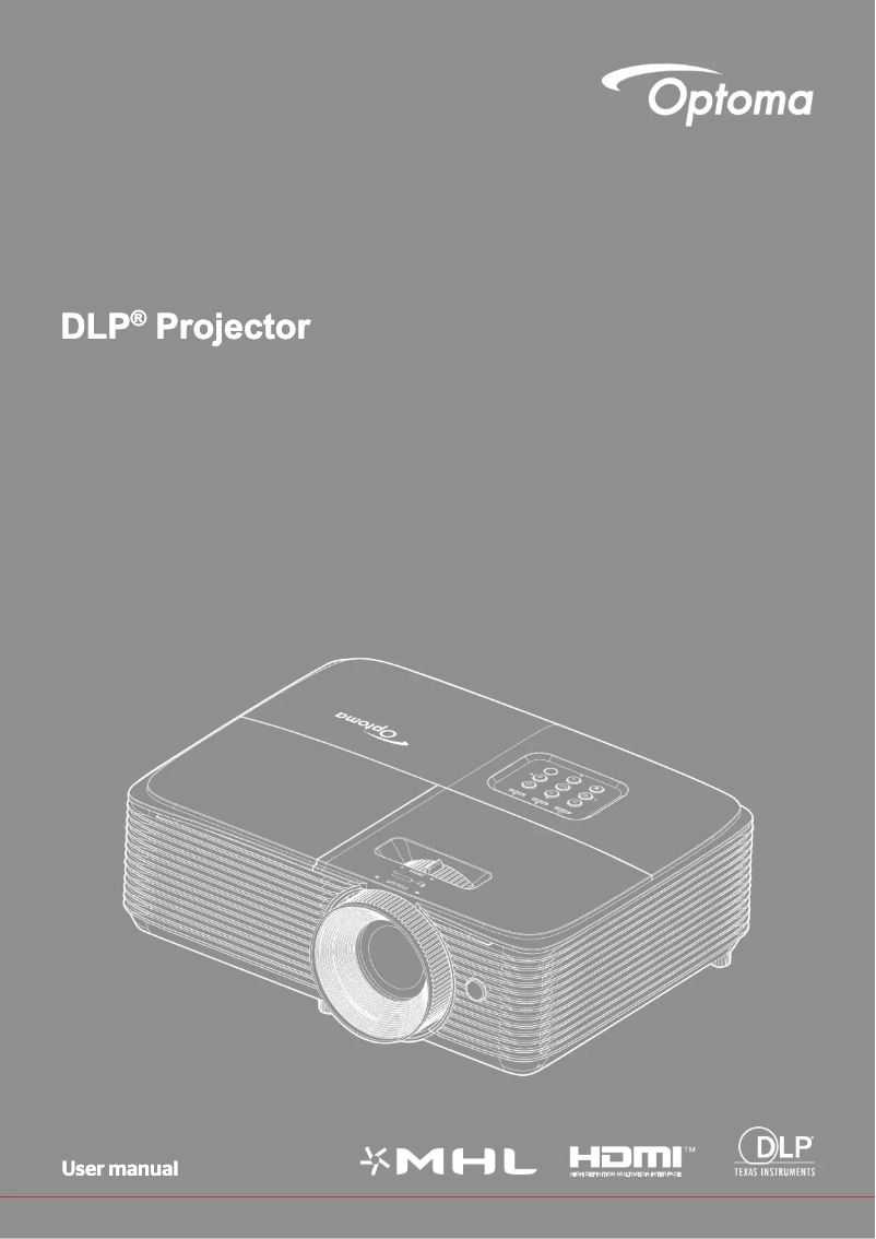 Page n°1 - Manuel utilisateur Optoma HD27HDR