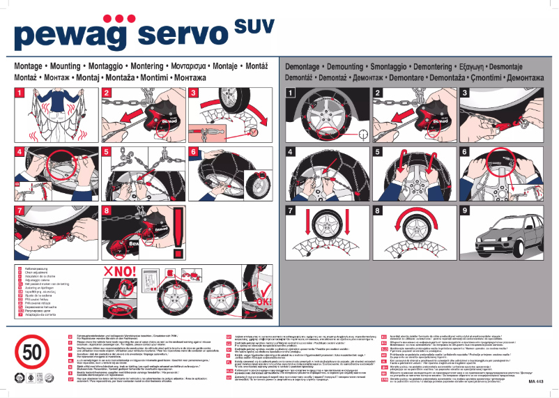 Image de la première page du manuel de l'appareil Servo SUV