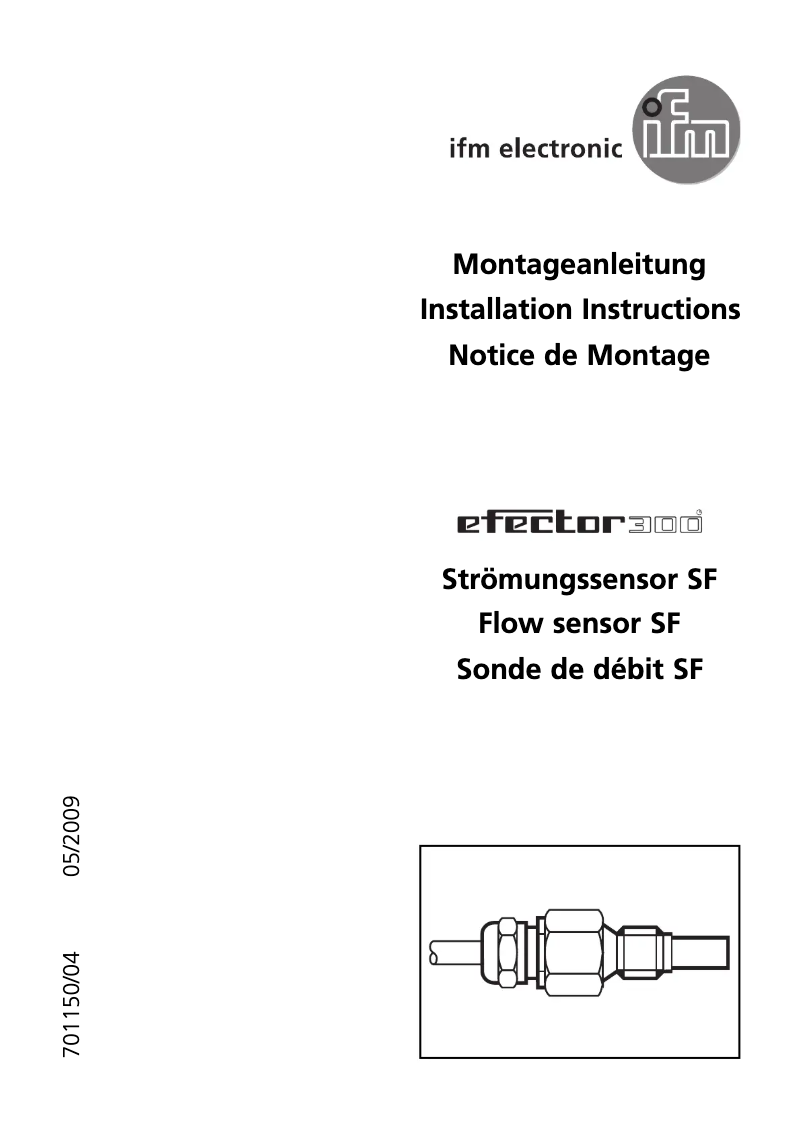 Image de la première page du manuel de l'appareil SF3002