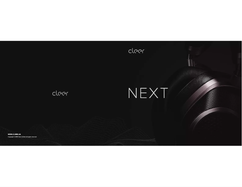 Image de la première page du manuel de l'appareil Next