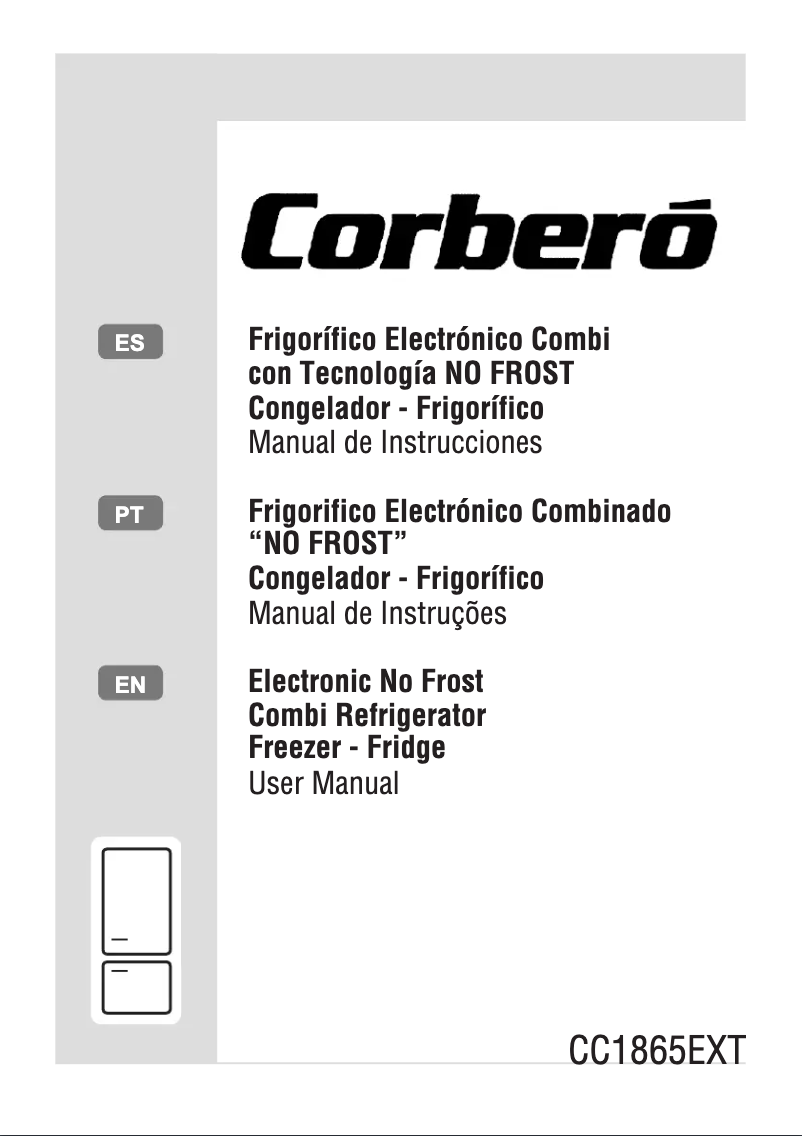 Page n°1 - Manuel utilisateur Corbero CC1865EXT