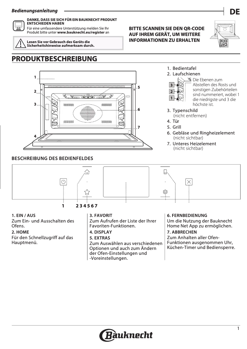 Image de la première page du manuel de l'appareil EMEK9 P545 BM