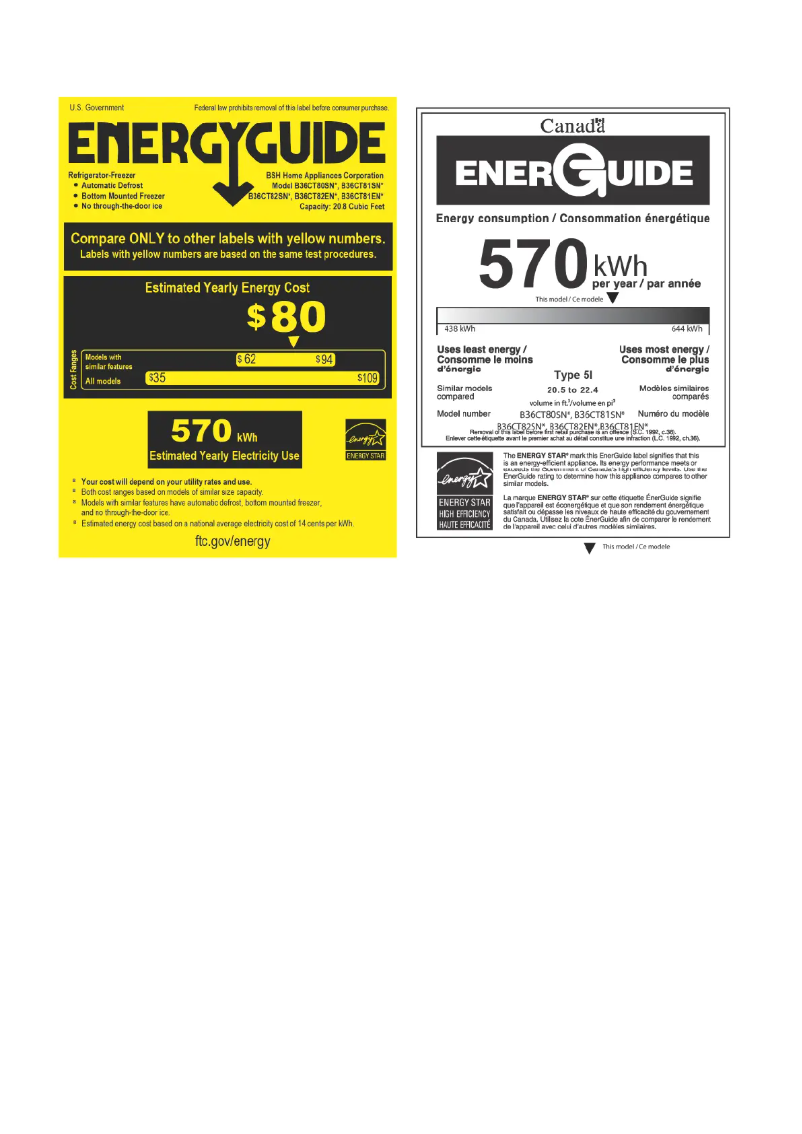 Image de la première page du manuel de l'appareil B36CT81ENS