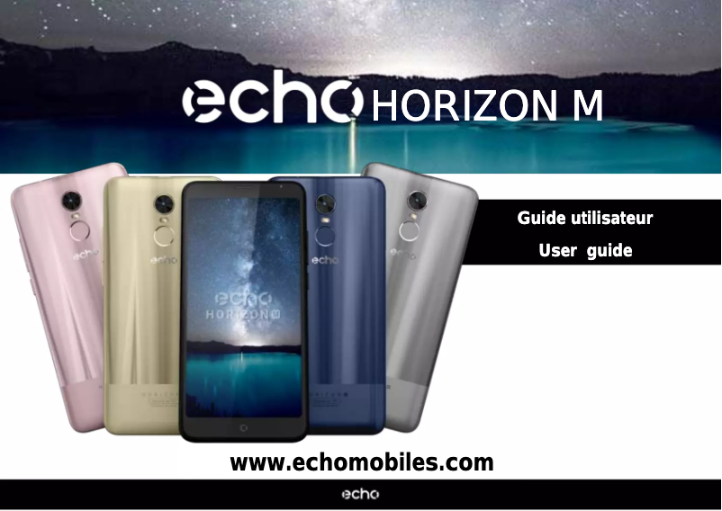 Image de la première page du manuel de l'appareil Horizon M